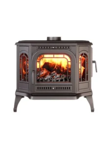 Poêle à bois sur pied P7 ECO 10,5 kw Chargement frontal et latéral – Image 3